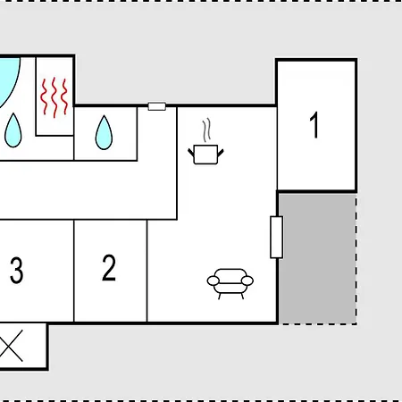 Nice Home In Hejls With Sauna